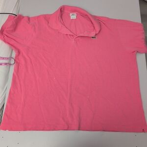 Lacoste Pink Polo Shirt Men Size 9